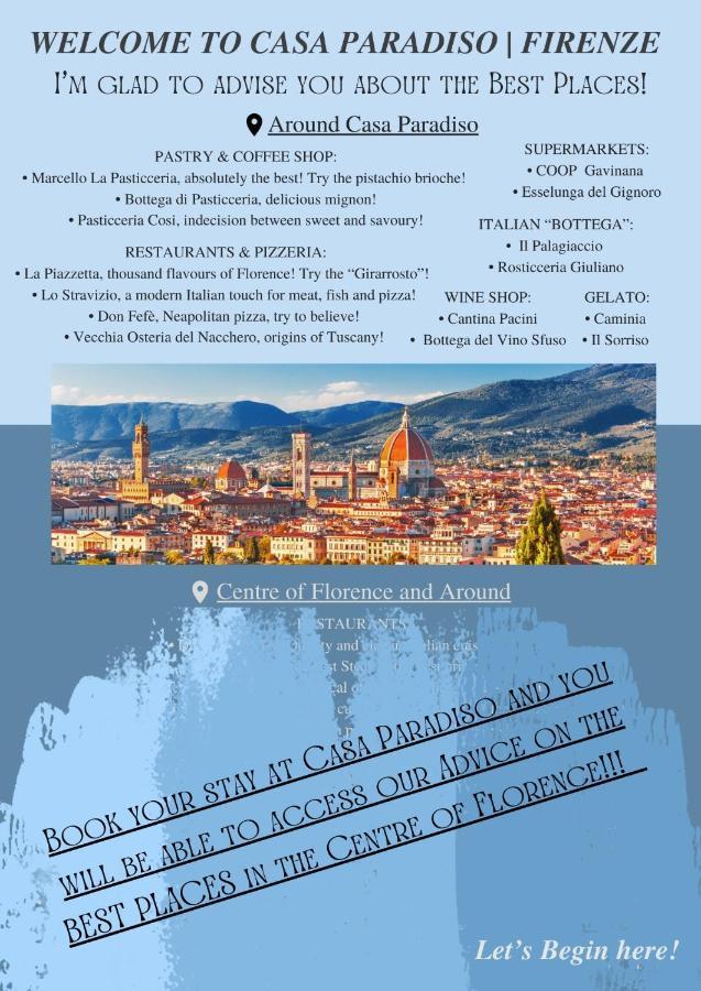 Casa Paradiso Firenze Eksteriør billede